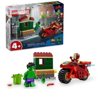 LEGO(R) SUPER HEROES 76287 (4szt) Iron Man i Hulk