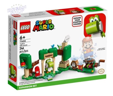 LEGO(R) SUPER MARIO 71406 Dom prezentów Yoshiego