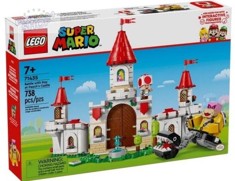 LEGO(R) SUPER MARIO 71435 Roy i bitwa na zamku Peach