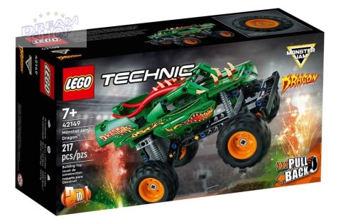 LEGO(R) TECHNIC 42149 Monster Jam Dragon