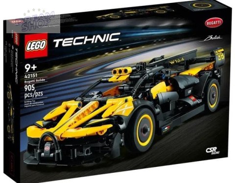 LEGO(R) TECHNIC 42151 (3szt) Bugatti Bolide