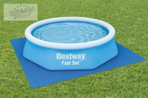 Mata pod basen ogrodowy 244cm/8FT BESTWAY 274x274cm