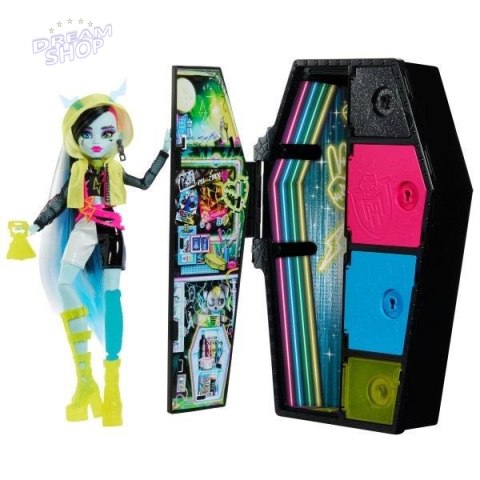 Monster High Straszy sekrety Frankie Stein neon