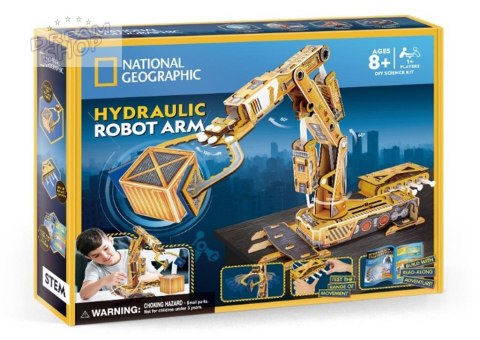 National Geographic Robotyczne ramię hydrauliczne