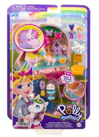 Polly Pocket. Unicorn Forest Compact HCG20