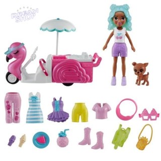 Polly Pocket Zestaw Flaming wózek z przekąskami