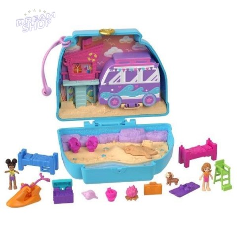 Polly Pocket zestaw Plażowy szczeniaczek HRD36