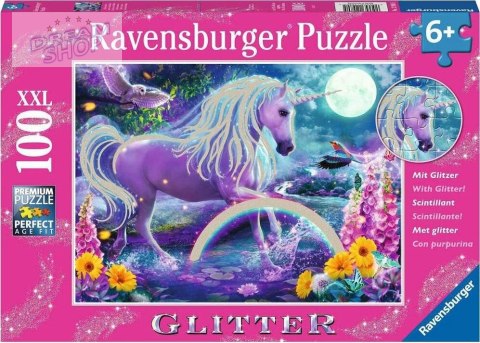 Puzzle 100 Brokatowy jednorożec Puzzle 100 Brokatowy jednorożec