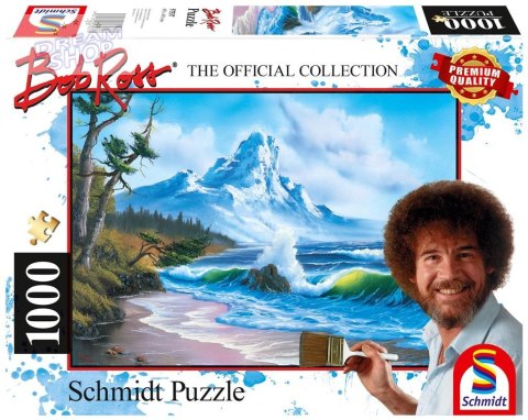 Puzzle 1000 Bob Ross, Góra nad morzem