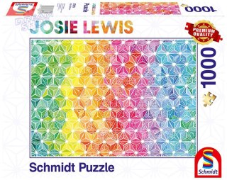 Puzzle 1000 Josie Lewis, Kolorowe trójkąty