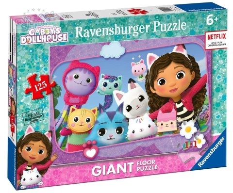 Puzzle 125 Koci domek Gabi Giant Puzzle 125 Koci domek Gabi Giant