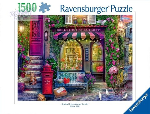 Puzzle 1500 Sklep z czekoladą Puzzle 1500 Sklep z czekoladą