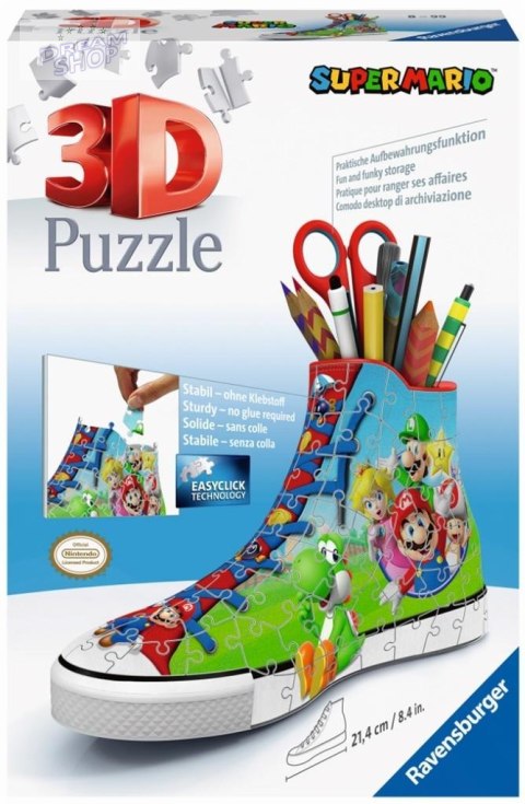 Puzzle 3D 108 Trampek Super Mario