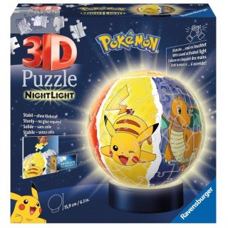 Puzzle 3D 72 Świecąca kula Pokemon