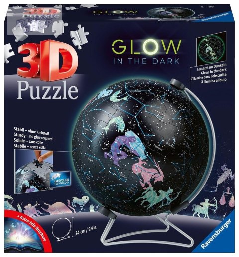 Puzzle 3D Globus konstelacje