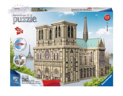 Puzzle 3D Katedra Notre Dame