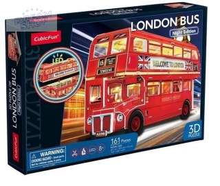 Puzzle 3D Londyński autobus