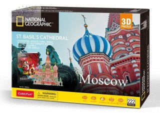 Puzzle 3D Sobór Św. Bazyla National Geographic