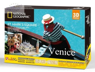 Puzzle 3D Wenecja Plac Św. Marka National Geo