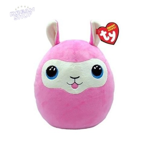 Squishy Beanies Lana - różowa lama 22cm Squishy Beanies Lana - różowa lama 22cm
