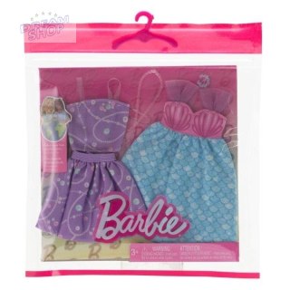 Barbie ubranka + akcesoria 2-pak HRH44