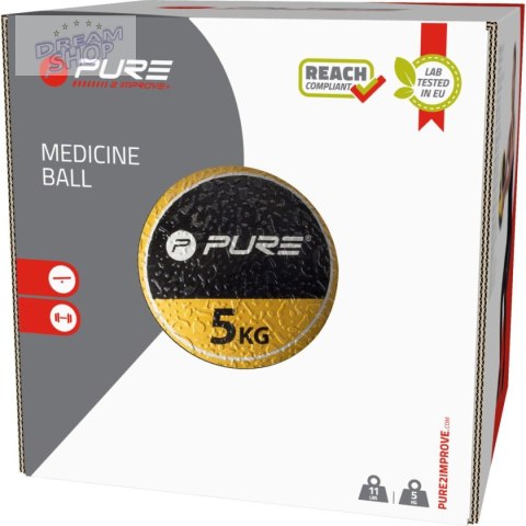 MEDICINE BALL 5KG PURE 2 IMPROVE