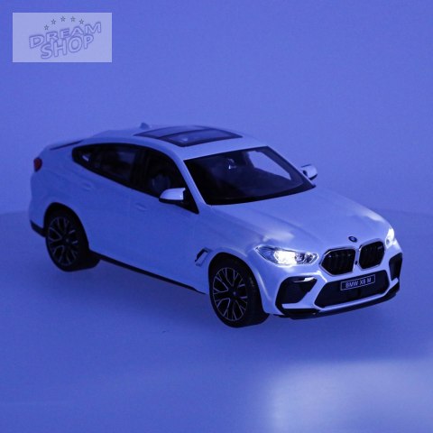 Samochód zdalnie sterowany Rastar 99200 BMW X6 M 1:14 biały