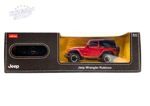 Auto RC 1:24 Jeep Wrangler czerwone