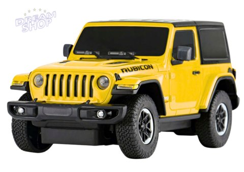 Auto RC 1:24 Jeep Wrangler żółte