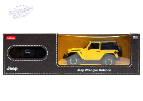 Auto RC 1:24 Jeep Wrangler żółte