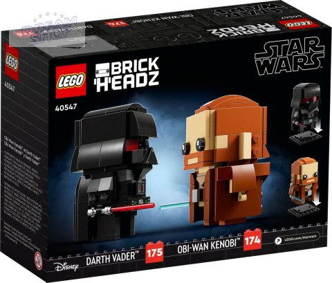 LEGO 40547 BrickHeadz Obi-Wan Kenobi i Darth V