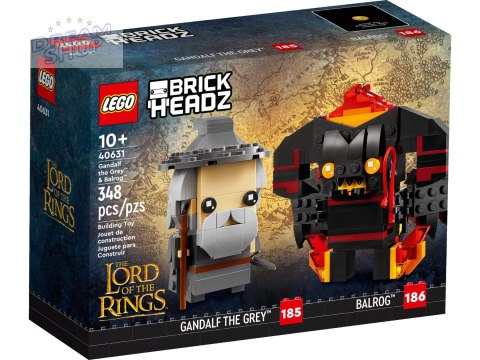 LEGO 40631 BrickHeadz Gandalf Szary i Balrog