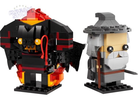 LEGO 40631 BrickHeadz Gandalf Szary i Balrog