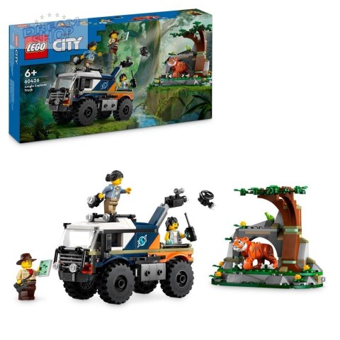 LEGO(R) CITY 60426 Terenówka badacza dżungli