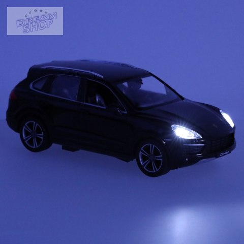 Samochód zdalnie sterowany Rastar 42900 Porsche Cayenne Turbo 1:14 czarny