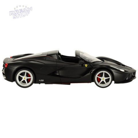 Samochód zdalnie sterowany Rastar 75800 Ferrari LaFerrari Aperta 1:14 czarny