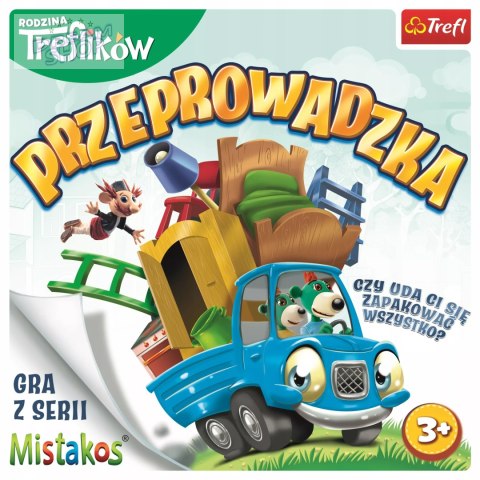 Gra zręcznościowa przeprowadzka z rodziną treflików Mistakos Trefl 02071