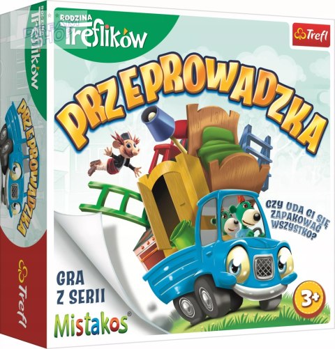 Gra zręcznościowa przeprowadzka z rodziną treflików Mistakos Trefl 02071