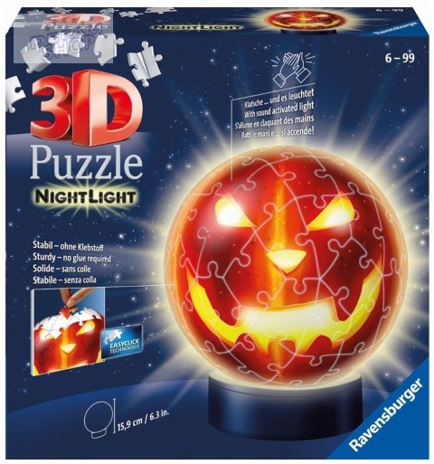 Puzzle 3D 72 Dynia świecąca w ciemności