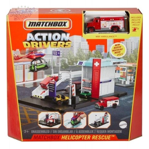 Matchbox Action Drivers Helikopter ratunkowy