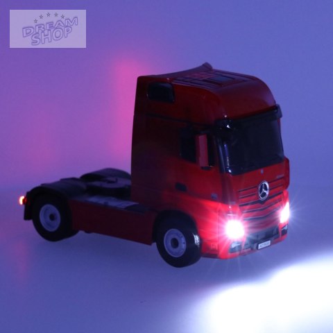 Samochód zdalnie sterowany Rastar 74920 Mercedes-Benz Actros 1:26 czerowny