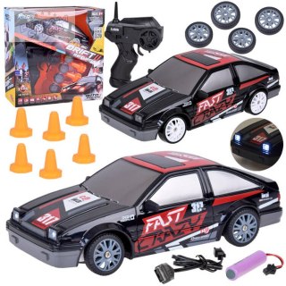 Samochód zdalnie sterowany do driftu AUTO drift pilot RC pachołki RC697