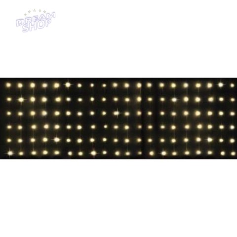 LAMPKI CHOINKOWE KURTYNA ŚWIETLNA ZEW/WEW 120 LED 300X60CM Z PILOTEM CIEPŁY BIAŁY