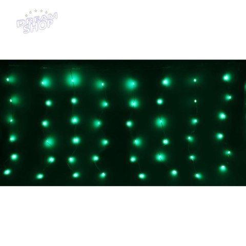 LAMPKI CHOINKOWE KURTYNA ŚWIETLNA ZEW/WEW 240 LED 600X60CM Z PILOTEM RGB KOLOR