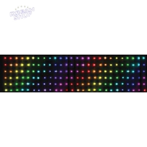 LAMPKI CHOINKOWE KURTYNA ŚWIETLNA ZEW/WEW 240 LED 600X60CM Z PILOTEM RGB KOLOR