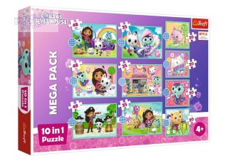 Puzzle 10w1 Koci Domek Gabi W świecie Gabi Trefl 96003