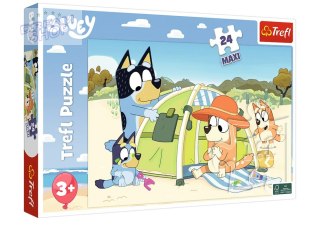 Puzzle 24el. Maxi Wspaniały Dzień Bluey Trefl 14357