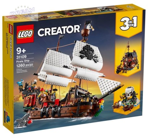 LEGO(R) CREATOR 31109 Statek piracki