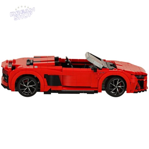 Samochód Rastar 93800 AUDI R8 Spyder 1:14 klocki 1440 el.