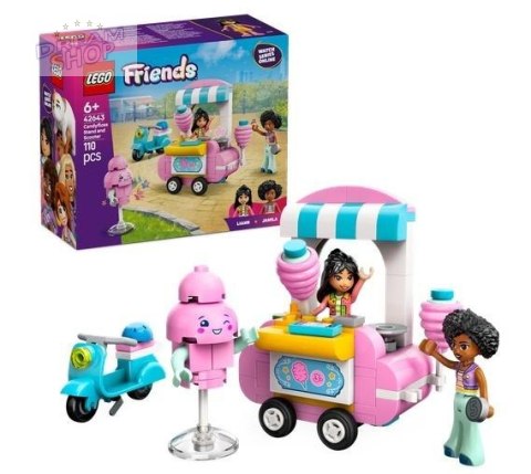 LEGO(R) FRIENDS 42643 Stoisko z watą cukrową i skute LEGO(R) FRIENDS 42643 Stoisko z watą cukrową i skute